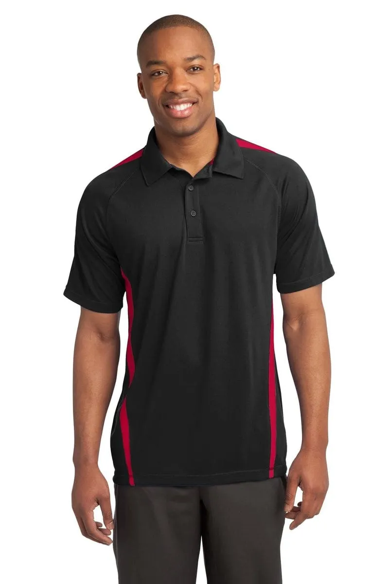 Sport-Tek ST685: PosiCharge Micro-Mesh Colorblock Polo