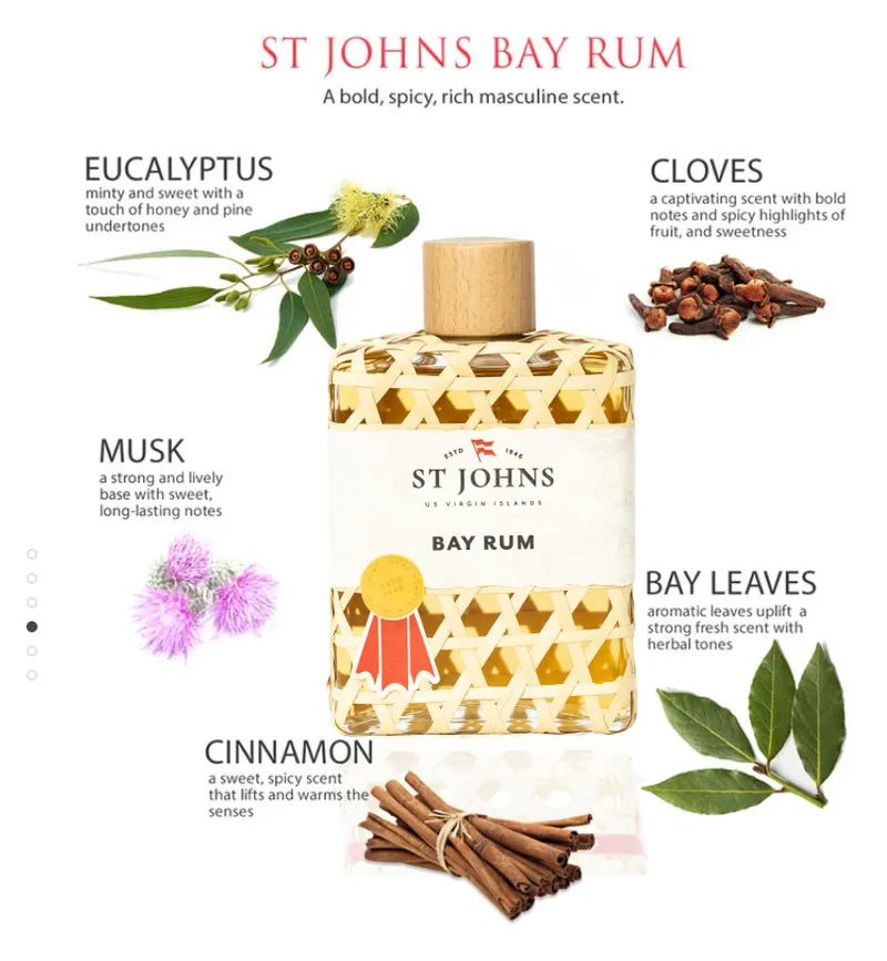 St. Johns Fragrance - 4oz Spray - Bay Rum