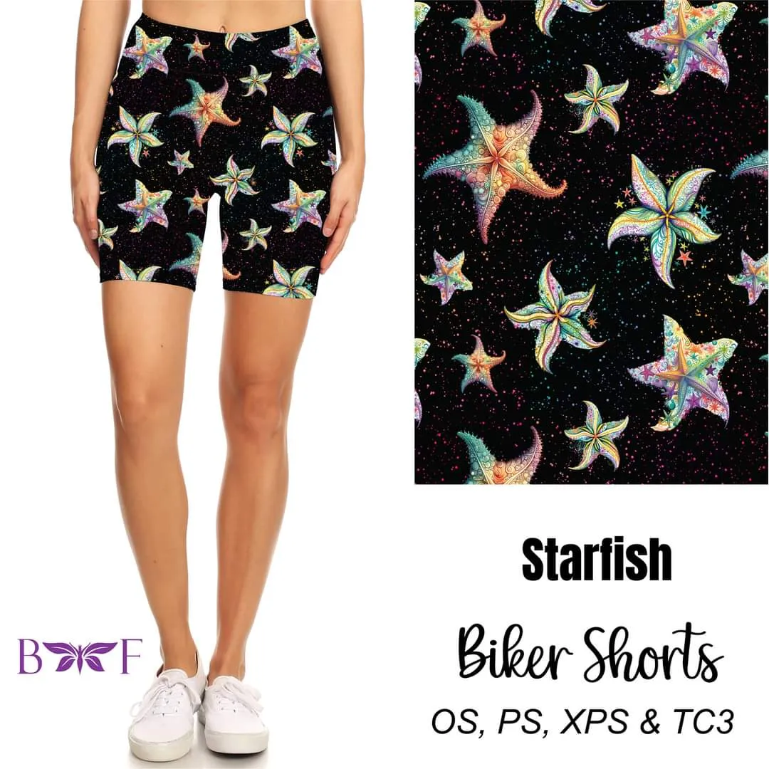 Starfish Capris and Biker Shorts with pockets