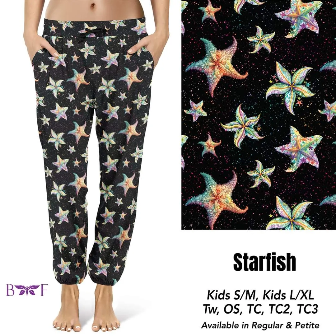 Starfish Capris and Biker Shorts with pockets