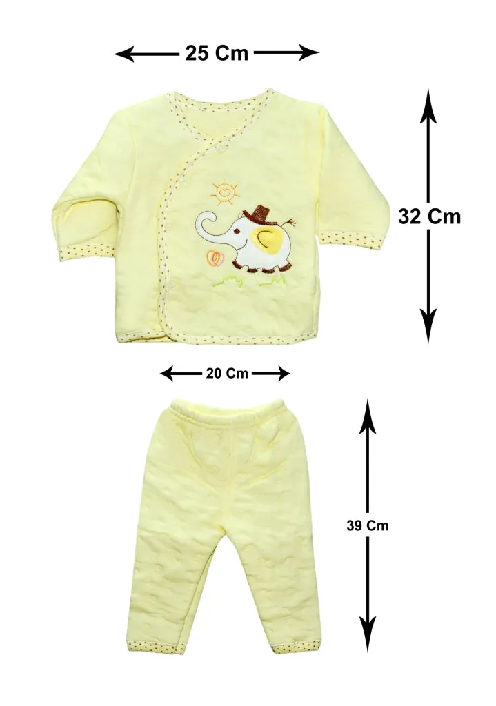 THE LITTLE LOOKERS Top & Pyjama Suit/Warm Suit/Night Suit/Woollen Suit for New Born Babies/Boys/Girls/Infants (0-6 Months)