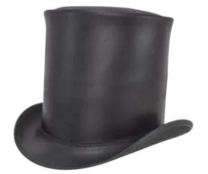 The "Stovepiper" Leather Hat