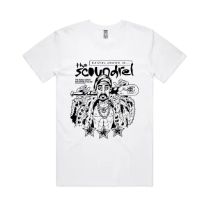 The Scoundrel / White T-Shirt