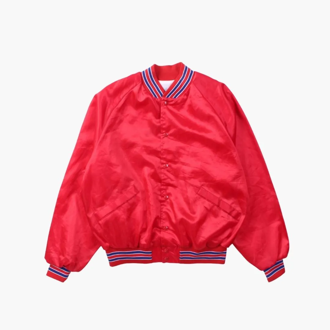 Vintage 'Harmony House' Satin Bomber Jacket