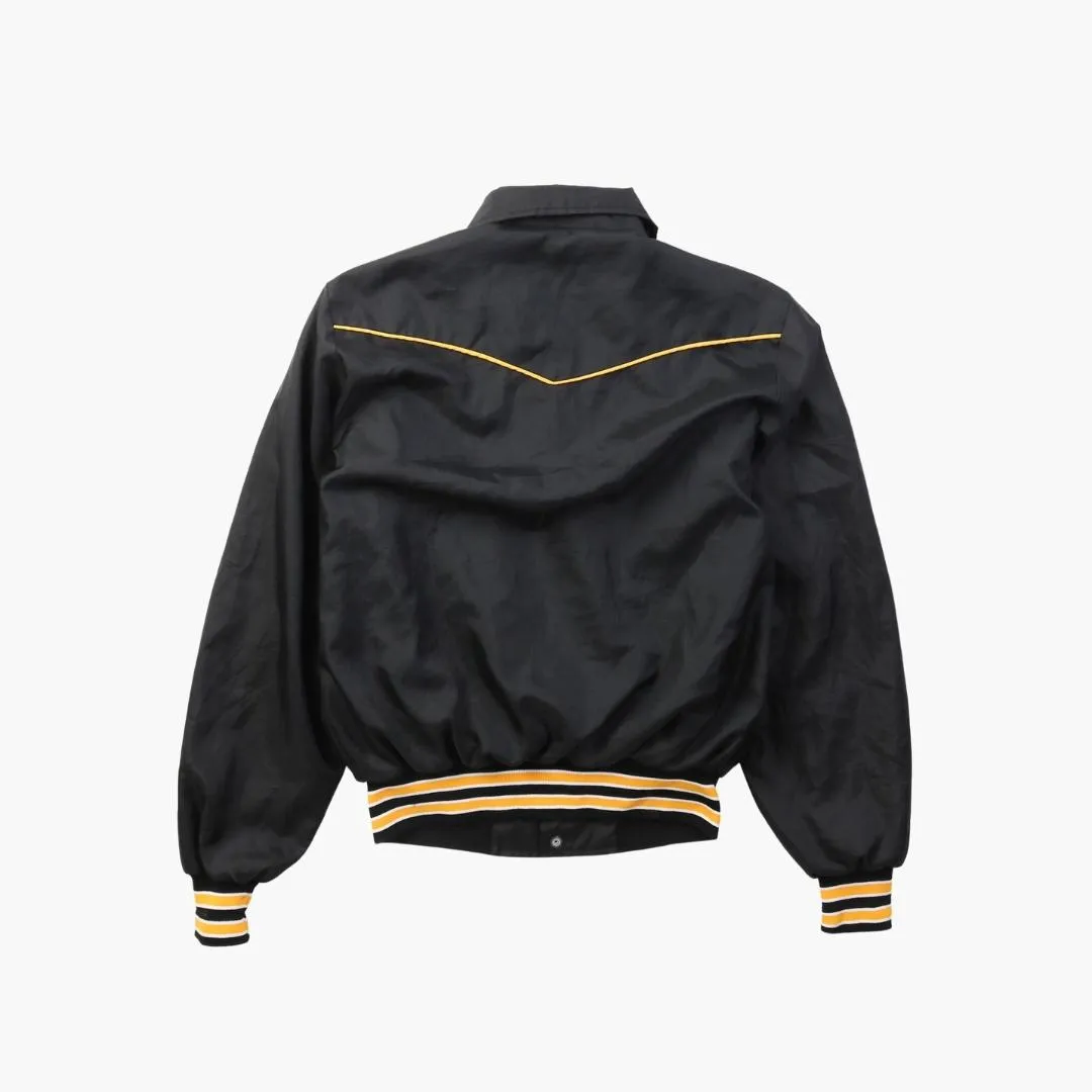 Vintage 'United Bilt Homes' Satin Bomber Jacket