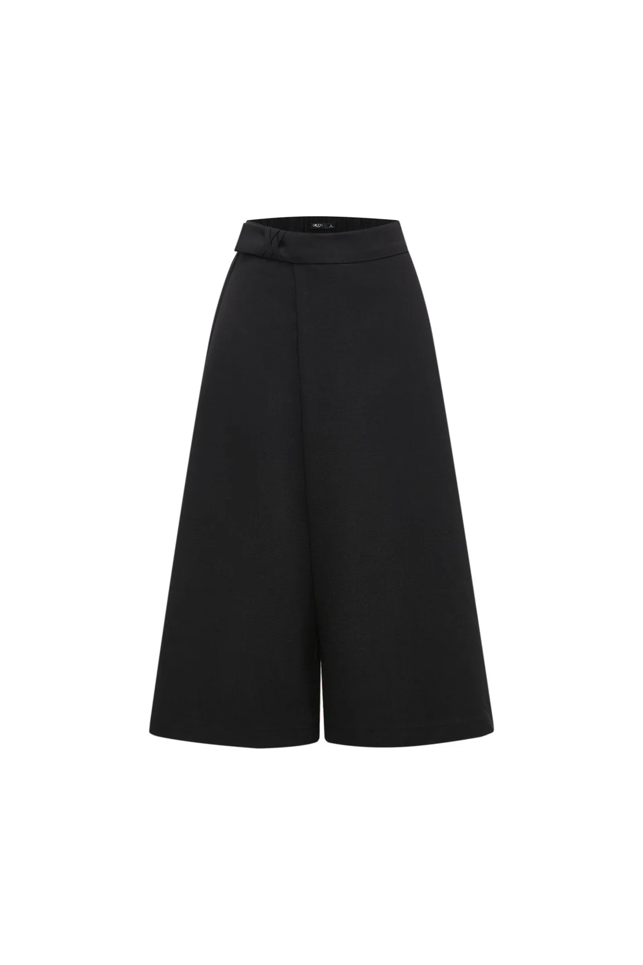 Wide Leg  Midi Skorts